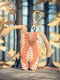 'Uggokin' Palm Monster Plush Keychain- Leaf Puppy