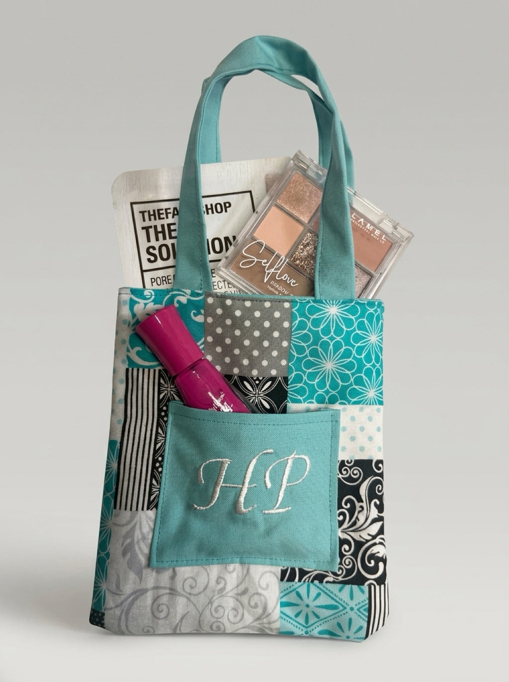 Custom Mini Pocket Bag: Embroidered