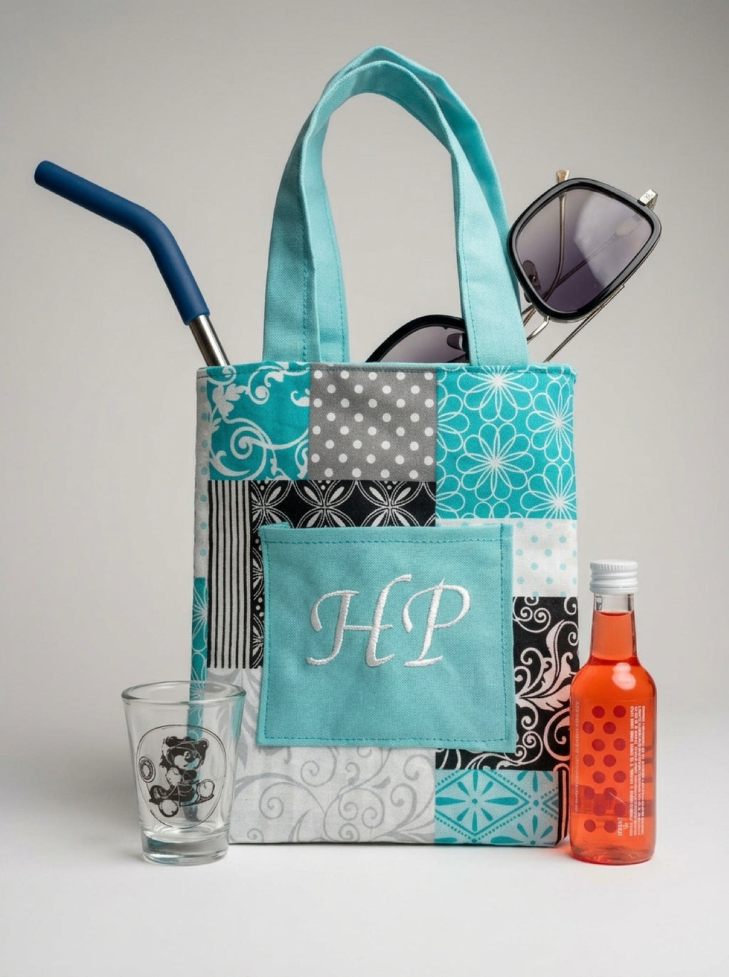Custom Mini Pocket Bag: Embroidered