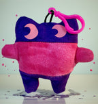'Uggokin' Palm Monster Plush Keychain- Pattern Dude