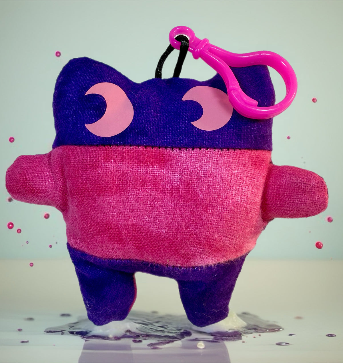 'Uggokin' Palm Monster Plush Keychain- Pattern Dude