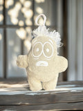 'Uggokin' Palm Monster Plush Keychain- Worried