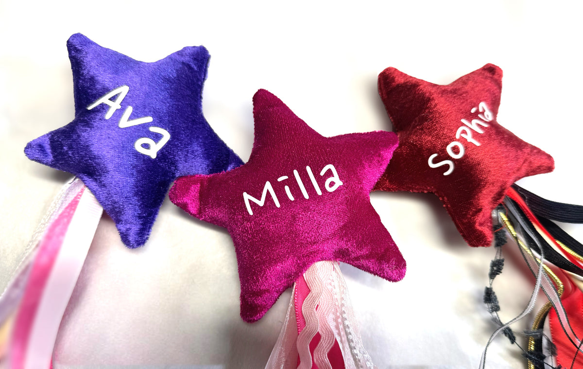 Personalized Fabric Wands