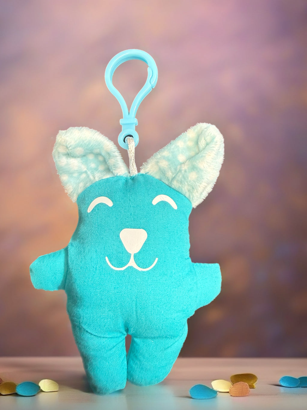 'Uggokin' Palm Monster Plush Keychain- Poke-dot Dog