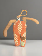 'Uggokin' Palm Monster Plush Keychain- Leaf Puppy