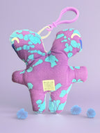 'Uggokin' Palm Monster Plush Keychain- 2 face 2 head?