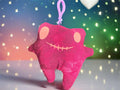 'Uggokin' Palm Monster Plush Keychain- Hot P Frog