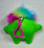 'Uggokin' Palm Monster Plush Keychain- Happy!