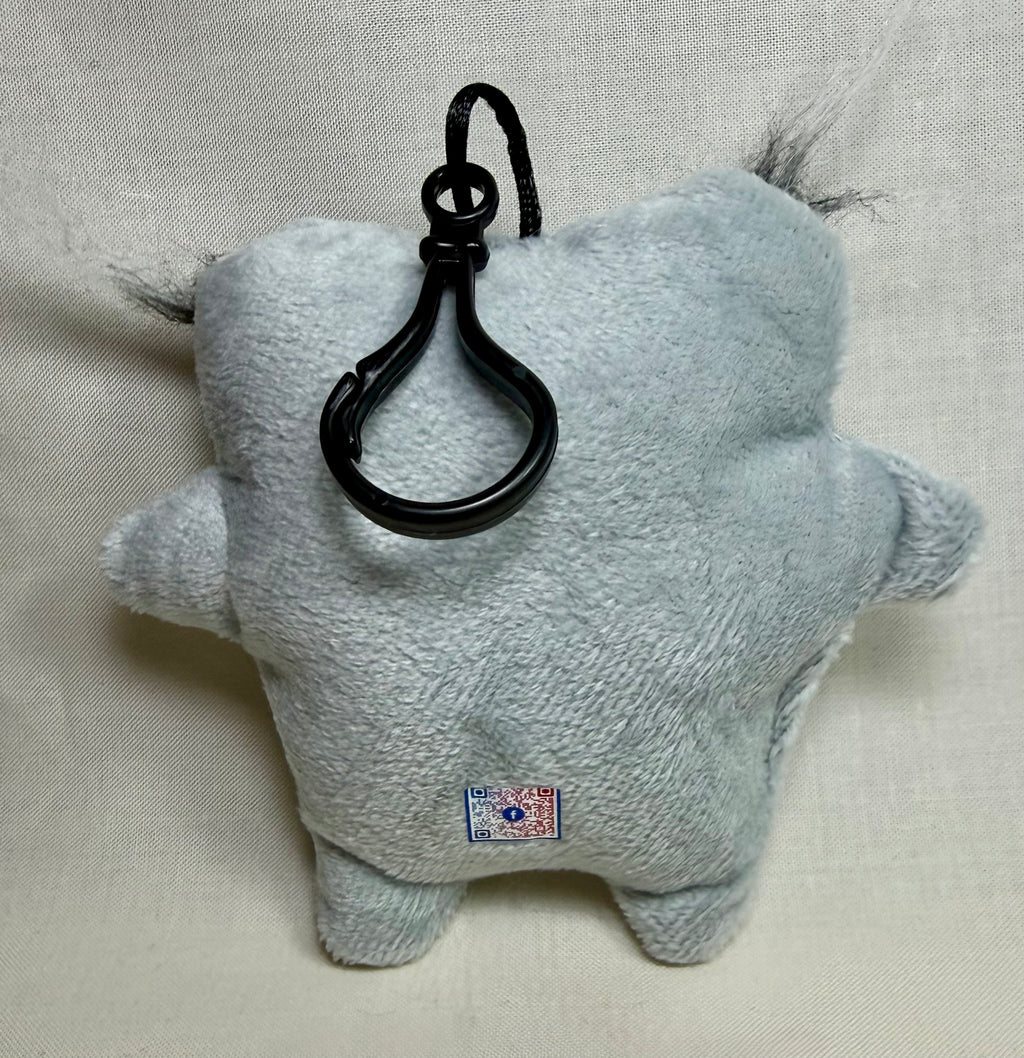 'Uggokin' Palm Monster Plush Keychain- Soft Oldie