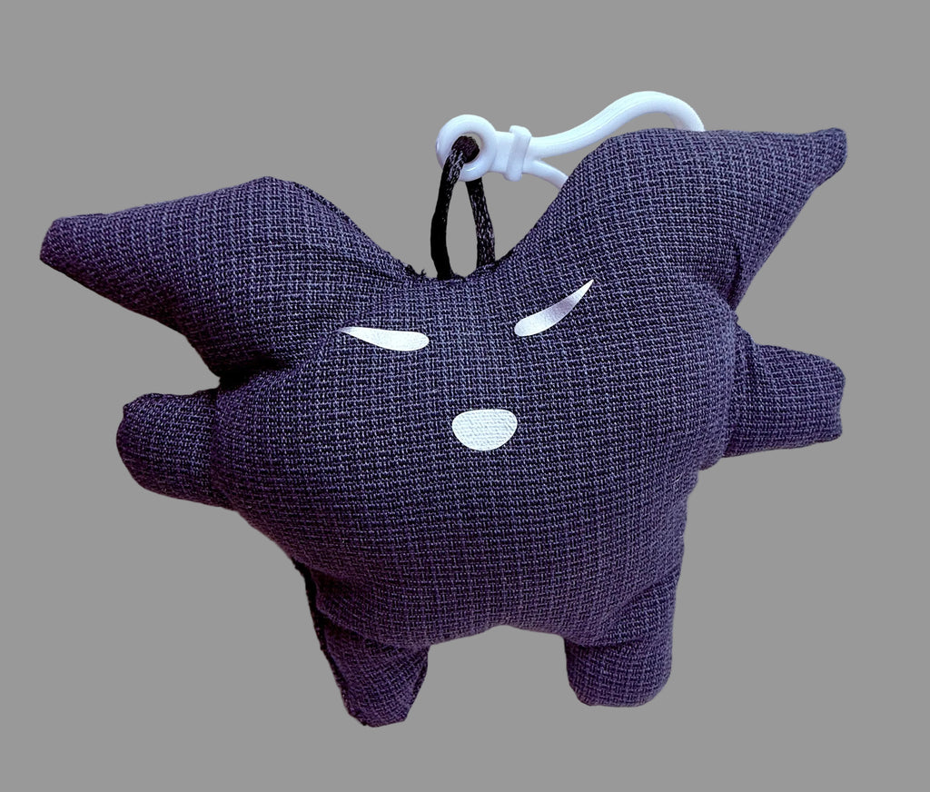'Uggokin' Palm Monster Plush Keychain- Horned