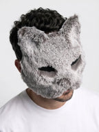 Cosplay Mask- Furry Gray Fox