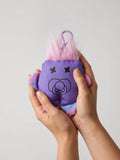 'Uggokin' Palm Monster Plush Keychain- Pacifier Dude