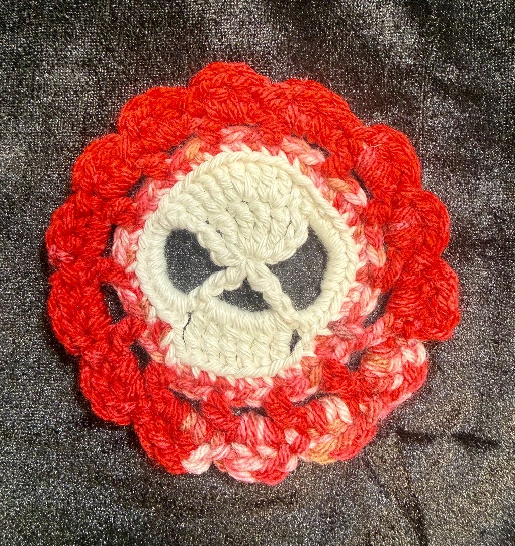 Crochet Glow-in-the-dark Coaster