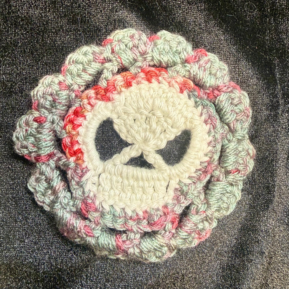 Crochet Glow-in-the-dark Coaster