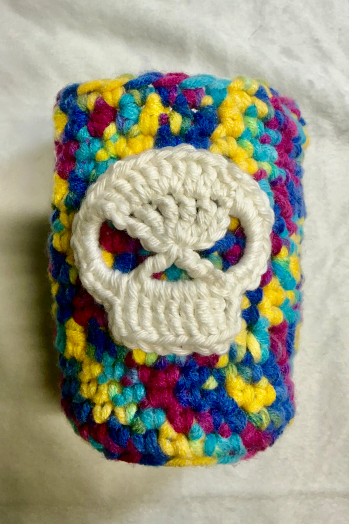 Crochet Glow-in-the-Dark Koozie