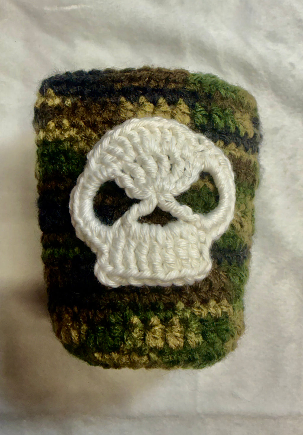Crochet Glow-in-the-Dark Koozie