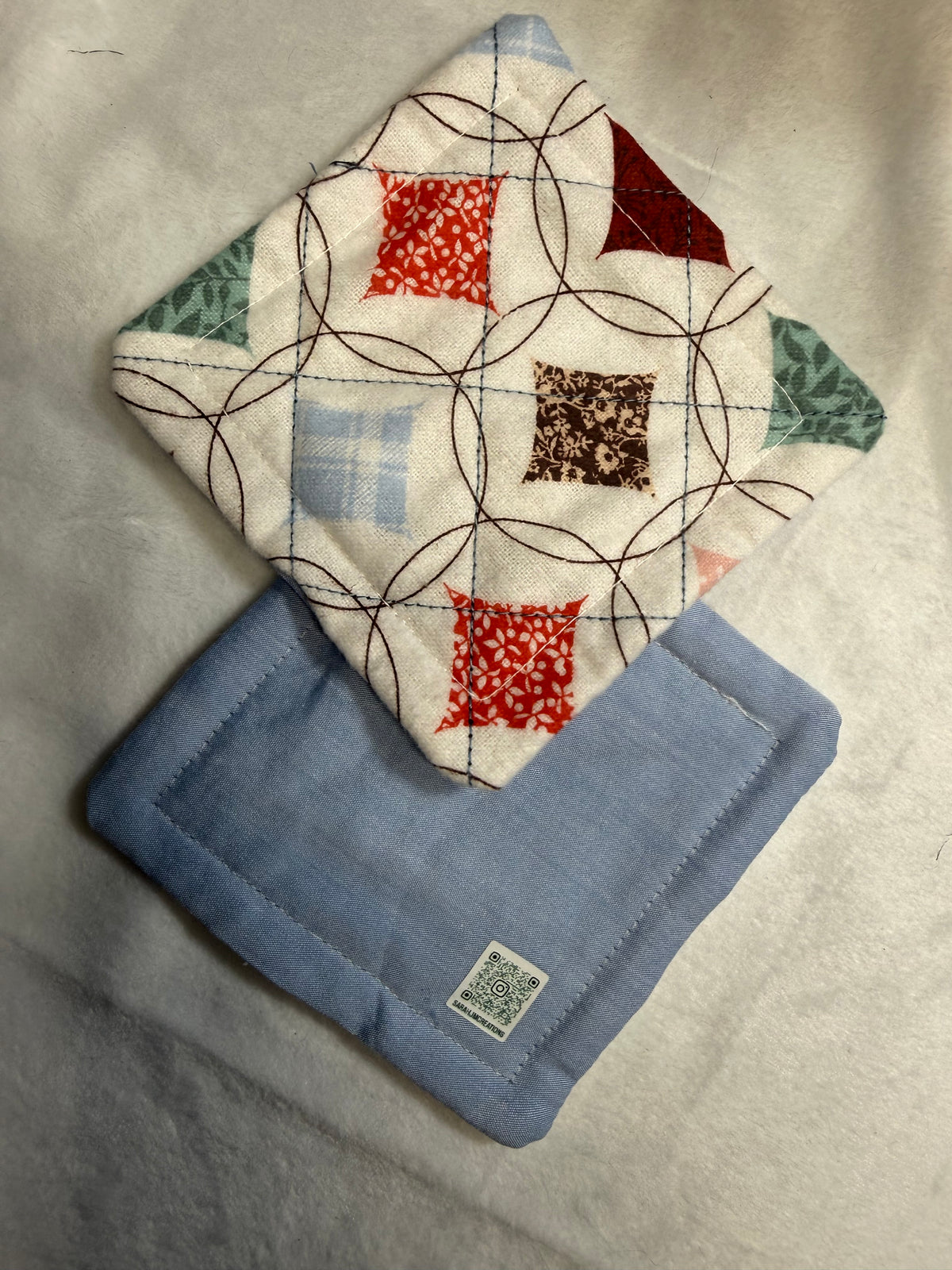 Personalized Quilted Coasters