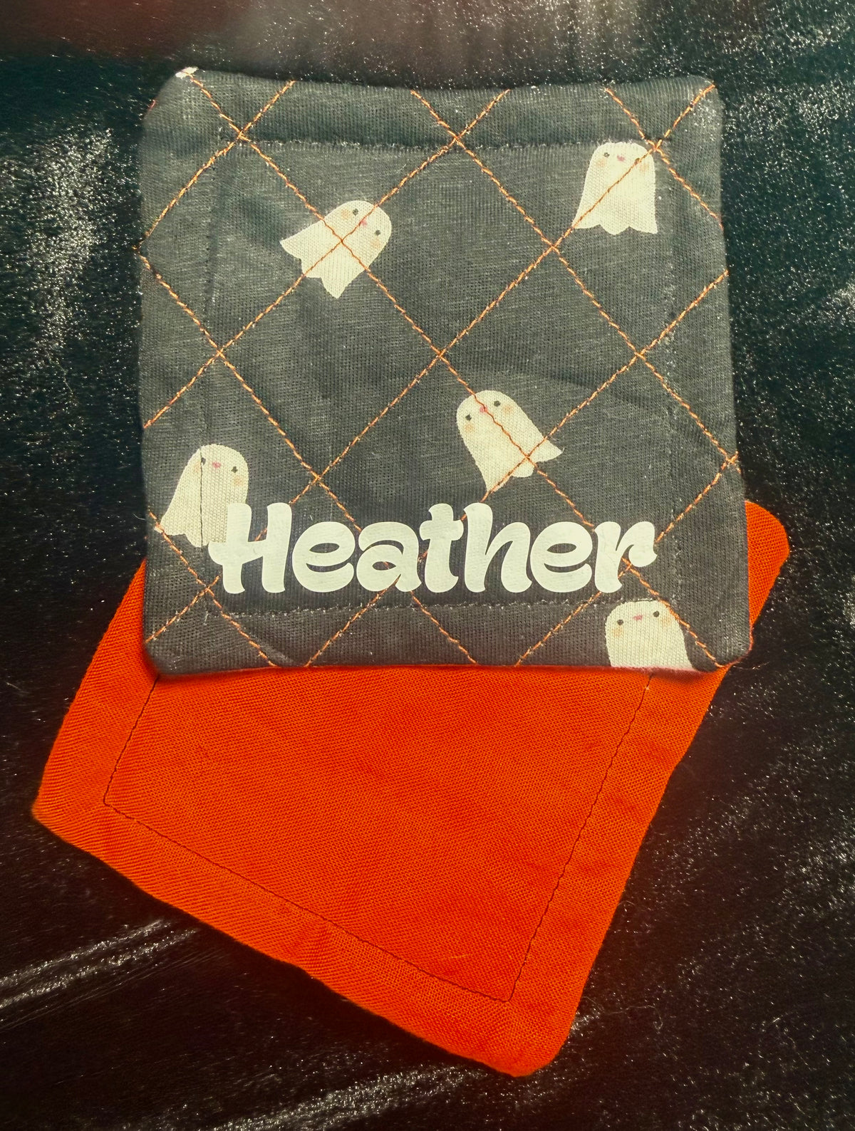 Personalized Quilted Coasters- Halloween/Fall