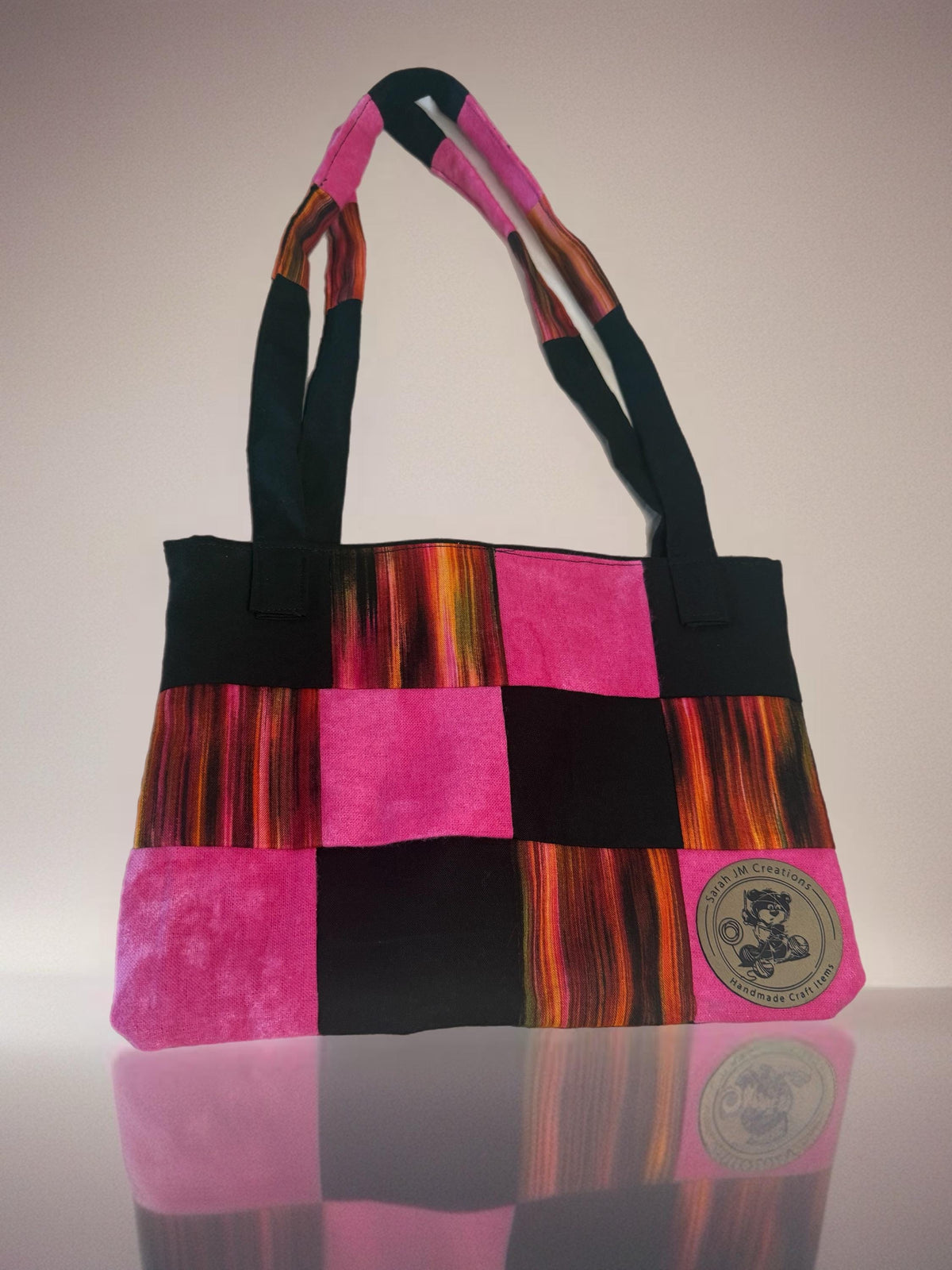 My Mini & Me Pink Checkered Bag (Sm)
